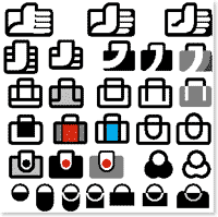 Designutkast til logotype for Janic - en porteføljegrossist