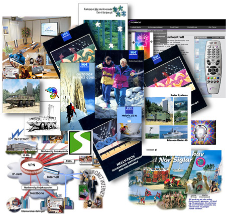 design og multimedia eksempler fra Halvor Nome