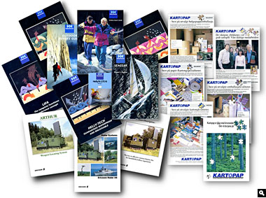 Grafisk publikasjoner designet og prosjektledet av Halvor Nome